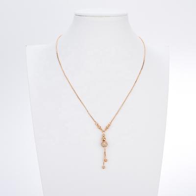 China New Trendy Gold Plated Pendant Necklace Design Necklaces Jewelry Jewelry for sale