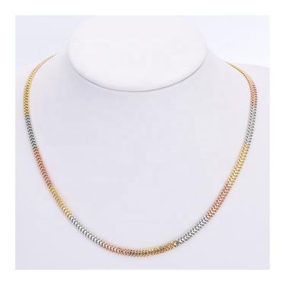 China 2020 Trendy Custom Wedding Charm Necklace Chain Links For Woman for sale