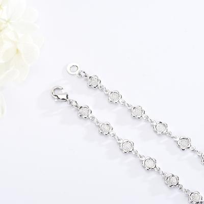 China TRENDY White Gold Necklace Choker Plated Jewelry for sale