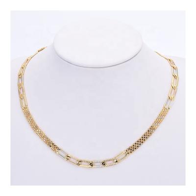 China Latest Design Korea Trendy Jewelry Gold Chain Custom Charm Necklace for sale