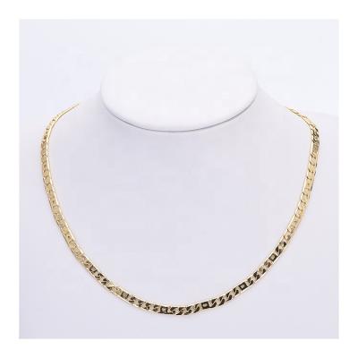 China FASHIONABLE Wonderful 14K Plated Saudi Link Men Set Gold Neck Chain Designs for sale