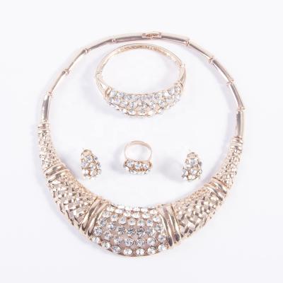 China S10198 Guangzhou New Fashion Jewelry Design Wedding Jewelry Set for sale