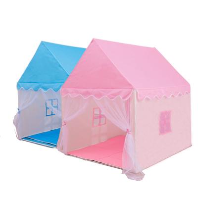 China Easy Foldable Kids Play Tent Portable Children's Teepee Tents Anti-mosquito Screen Acorn Screen Window Game Castle Children's Play Tent Princess House Big House Tent for sale