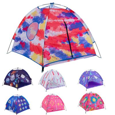 China Easy Foldable Kids Play Tent Kids Play Tent Big Playhouse Kids Play Tent Fairy Castle Tent Kids Indoor Teepee for sale