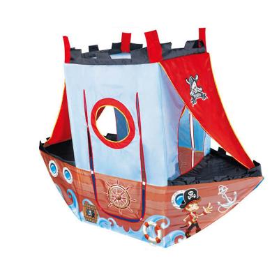 China Easy Foldable Kids Play Tent Kids Tents Pirate Boat Style Game House Tent Kids Indoor Teepee Tent for sale