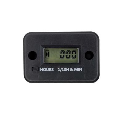 China WUPP Industrial Detachable Motorcycle Battery Timer Meter LCD Digital Running Hour Meter for sale