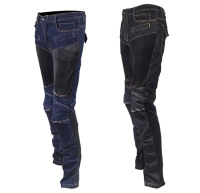 China Breathable Men Motorcycle Jeans Motorcycle Windproof Protective Pants For Summer for sale