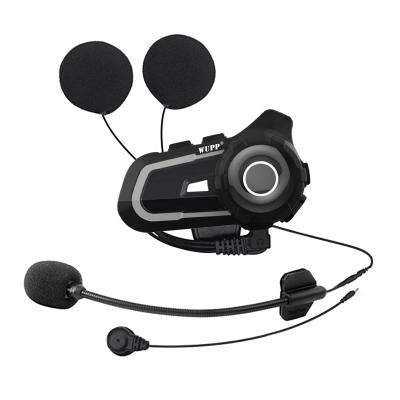 China Multi-Functional Fm Radio Luxury Motorcycle WUPP Helmet Headset Wireless Intercom for sale