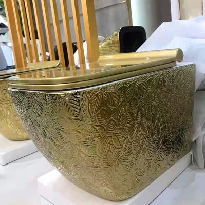 China Luxury Modern Sanitary Ware Springlegroup Hidden Float Rimless Hanging Black Marble Toilet Cistern Space Saving Cistern for sale