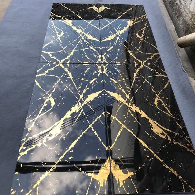 China Europe Color 60x1200 Classic Glossy Polished Glazed Ceramic Luxury Decorative Black Bathroom Tiles Walls And Floors for sale