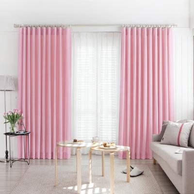 China Japanese Romantic Blackout Blackout Curtain for Living Room Girls Bedroom Cortina Fabric for Window Curtains Party Drapes Panels for sale