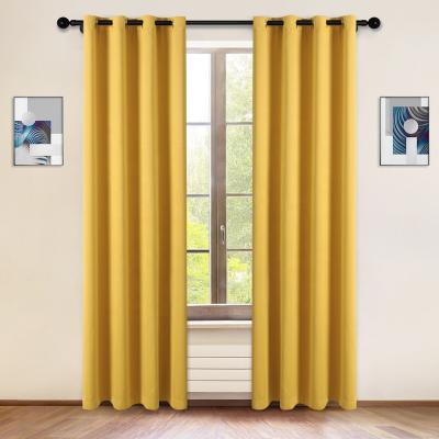 China Modern Classic Blackout Blackout Curtains For Living Room Bedroom Window Shades Finished Drapes Ready Made for sale