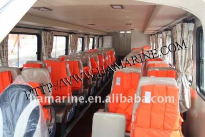 China 30 People Passenger Shipping Boats Hull Weight 7550 Kg Total Weight Diesel Fuel Type for sale