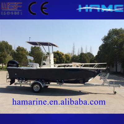 China HA600 Speed Boats (Outboard) FiberGlass Hull Material 5.95m Length Sport Yacht for sale