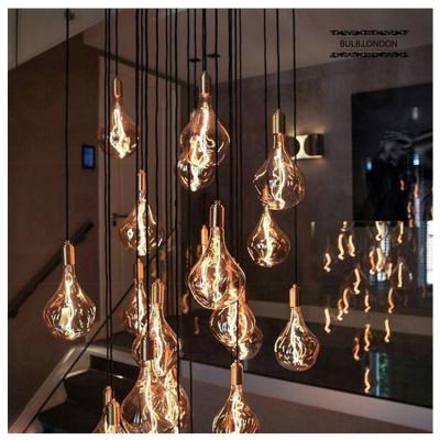 China E27 E26 B22 Retro Hotel Light Bulbs Filament Vintage Lamp PS160 Led Spiral Dimmable for sale