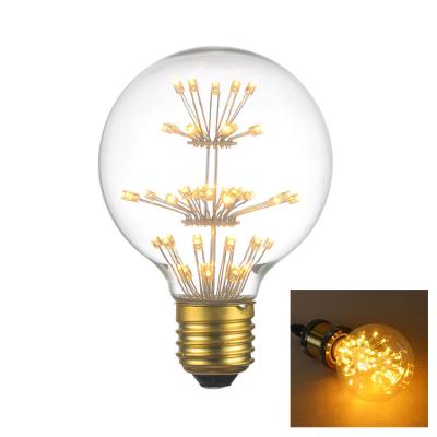 China Residential//House/Bar/coffee shop G80 led firework lights vintage led light bulb led bulb E27 B22 Edison Bulb decorative part for sale