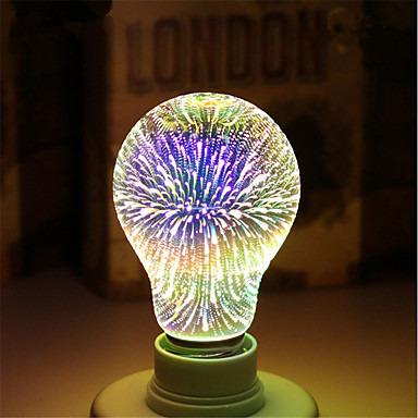 China Residential//House/Bar/coffee store led decorative led filament bulb lamp 3d a19 e27 e26 light bombillo for sale