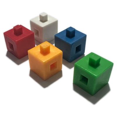 China Plastic NERS Educational School Mathematical Concepts Plastic Linking Cubes for sale