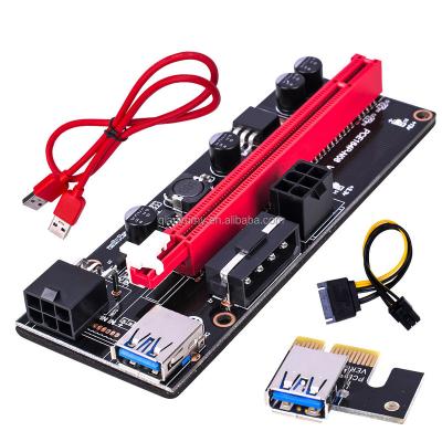 China QY Factory Sale Pcie Riser Ver 009s Direct PCI-e Riser 1x to 16x Graphics Extension 009 Gpu Risers Card Adapter 12.9*4.4*1.2 for sale