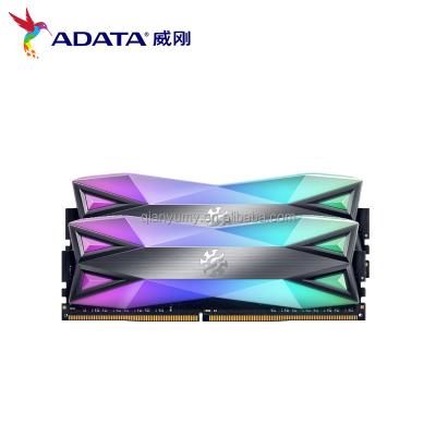 China High Performance QY Adata Xpg Ddr4 D60g RGB 16gb (2x8gb) 3200mhz Cl16 2x Dual Channel Desktop Memory 32gb (2x16gb) original and new for sale