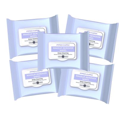 China Pure OEM Factory Direct Delivery Support Custom Nonwoven Water Private Label Makeup Remover Wipes for sale