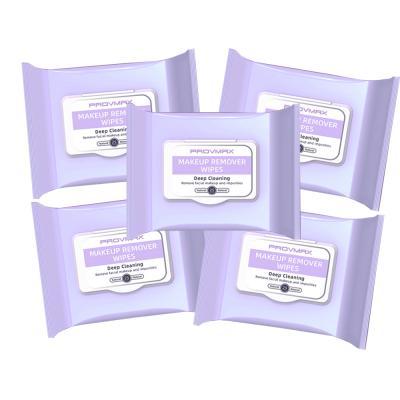 China Best Quality Nonwoven Spunlaced Beauty And Personal Care Skin Care Custom Private Label Logo Makeup Remover Wipes for sale