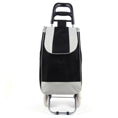 China Convenience High Quality 600D Polyester Folding Shopping Cart Trolley Bag Shopping Trolley for sale