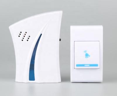 China EU/US/CN Modern Plug-in Wireless Wireless Doorbell Include Transmitter and Receiver for sale