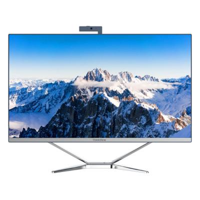 China Frameless Touch Screen 21.5 Inch All In One PC Intel i3 i5 i7 Desktop Computer For Office for sale