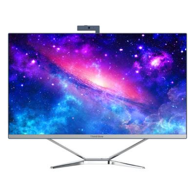 China Frameless Touch Screen 21.5 Inch All In One PC Intel i3 i5 i7 Desktop Computer For Office for sale