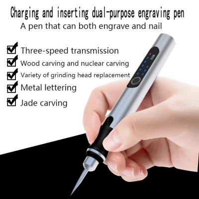 China DIY Tool Pen Elektrischer Gravurstift Mini High Quality Electric Carving Polishing Pen E108 for sale