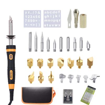 China Pencil handle 220v30w electric soldering iron set a variety of soldering iron tips can be replaced portable electric soldering iron kit for sale