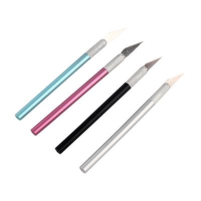 China Custom Hot Selling Quick-change Engraving Art Craft Hobby Knife Set With Six Kinds Of Blades for sale