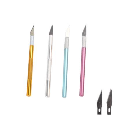 China Quick-change Precision DIY Carving Craft Hobby Knife Kit Precision Carving Hobby Phone Glass Film Knife for sale