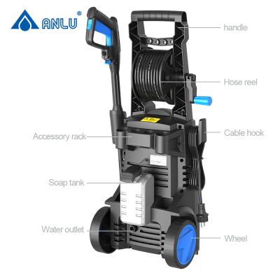 China ANLU Hotels High Cold Water Electric Car Cleaner Washer Drain Machine Pressure Washer for sale