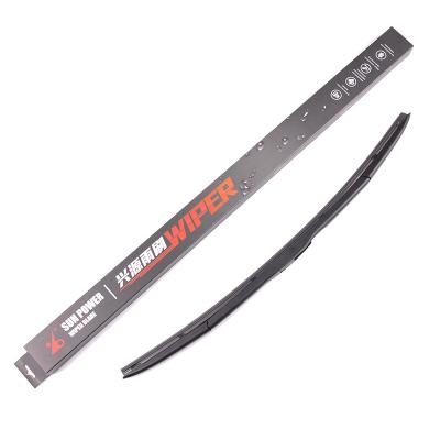 China Natural Rubber Three Section Type Car Windshield Wiper Blades u Type Front Windscreen Wipers for sale