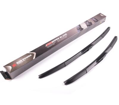 China High Quality Auto Parts Car Wiper Blades Manufacturer Rain Windshield Wiper Blade From Natural Rubber for sale