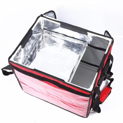 China Waterproof 30L Waterproof Durable motorcycle bag bike cooler lunch Food delivery bag for sale