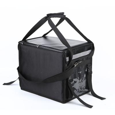 China Waterproof 48L Large Insulated Food delivery bag for Hot and Cold Grocery Bag Waterproof Catering Delivery Bag for sale