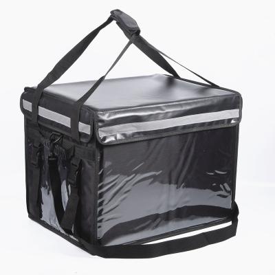 China Waterproof 62L Waterproof Durable motorcycle bag bike cooler lunch Food delivery bag for sale