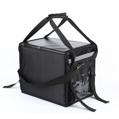 China Low MOQ Waterproof Custom Waterproof Shoulder Food Insulated Delivery Bag uber eats bag for sale