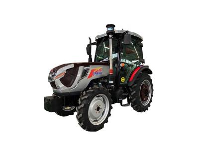 Cina Machinery repair shops sinotruk wheeled small diesel hand 40hp farmland tractors tiller trencher tools tube mounted disc plow for agriculture in vendita