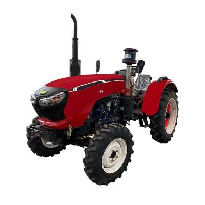 중국 Building Material Stores Farm Stabilization Small Garden Machine New 70 Hp Mini Four-wheel Drive Tractor 판매용