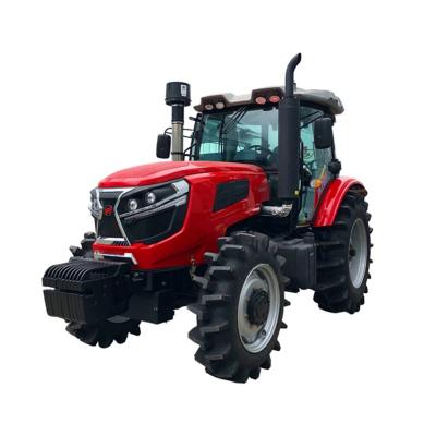 China Building Material Shops 2021 Factory Supply 4x4 Drive Wheeled Mini Farm Tractor For Agriculture en venta