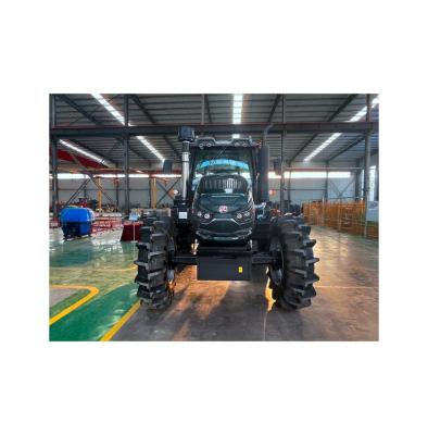 Cina Building Material Shops 2021 New Promotion Small Mini Farm Tractor 4wd Garden Tractor With Front Loader in vendita