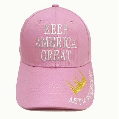 China JOINT Customization Pink Color USA Voting Hat Election Hats and Hats for sale