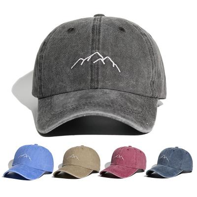 China Low MOQ Logo Sport Hat Custom Embroidery COMMON Baseball Dad Unstructured Hat for sale