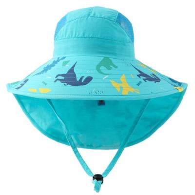 China Custom Logo Printed Cotton Fisherman Cap New Design Sunshade Hat With String for sale