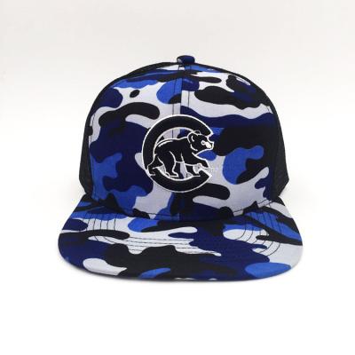 China New Original COMMON Camouflage Bill Trucker Hat Snapback Flat for sale