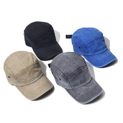 China Low Moq Character 5 Panel Camper Hats High Quality Breathable Hats for sale